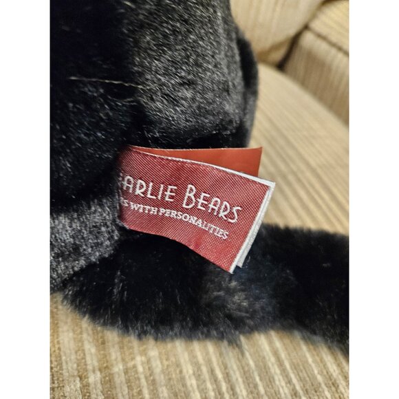 Charlie Bears Silhouette Black Panther Bearhouse Plush NWT - Picture 7 of 12